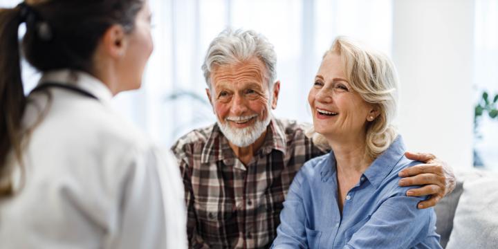 Patients and doctor
